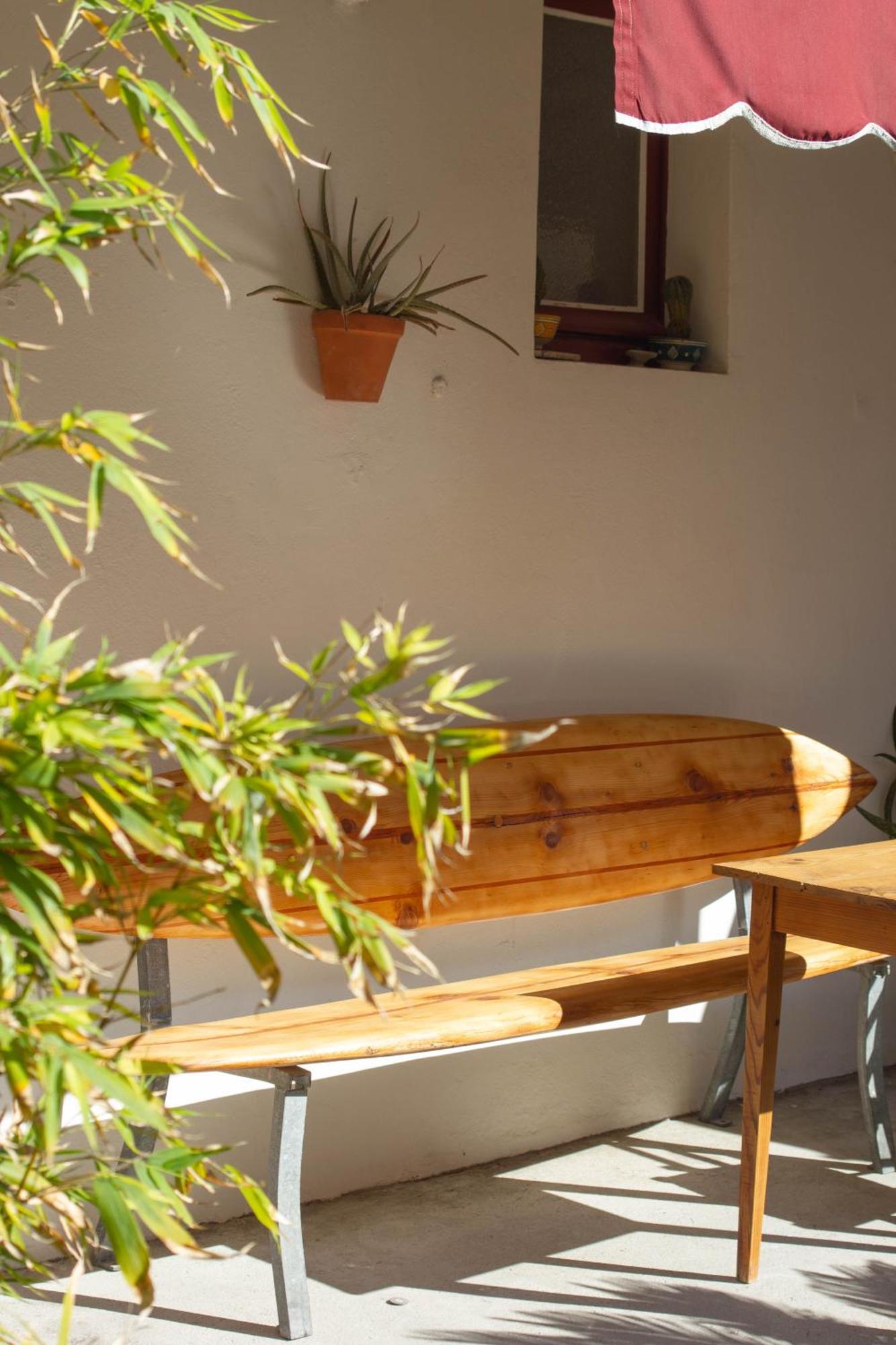 L'Escale Surf Hostel - Auberge De Jeunesse 게타리 외부 사진