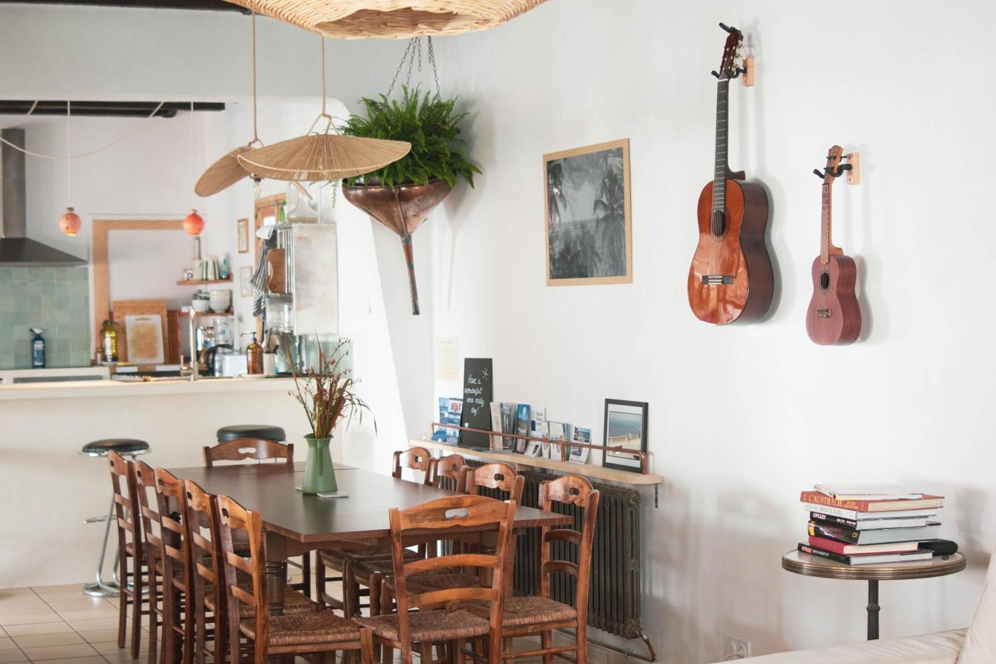 L'Escale Surf Hostel - Auberge De Jeunesse 게타리 외부 사진