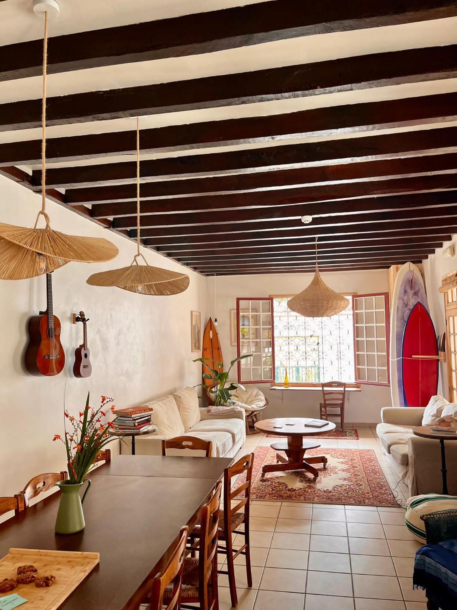 L'Escale Surf Hostel - Auberge De Jeunesse 게타리 외부 사진
