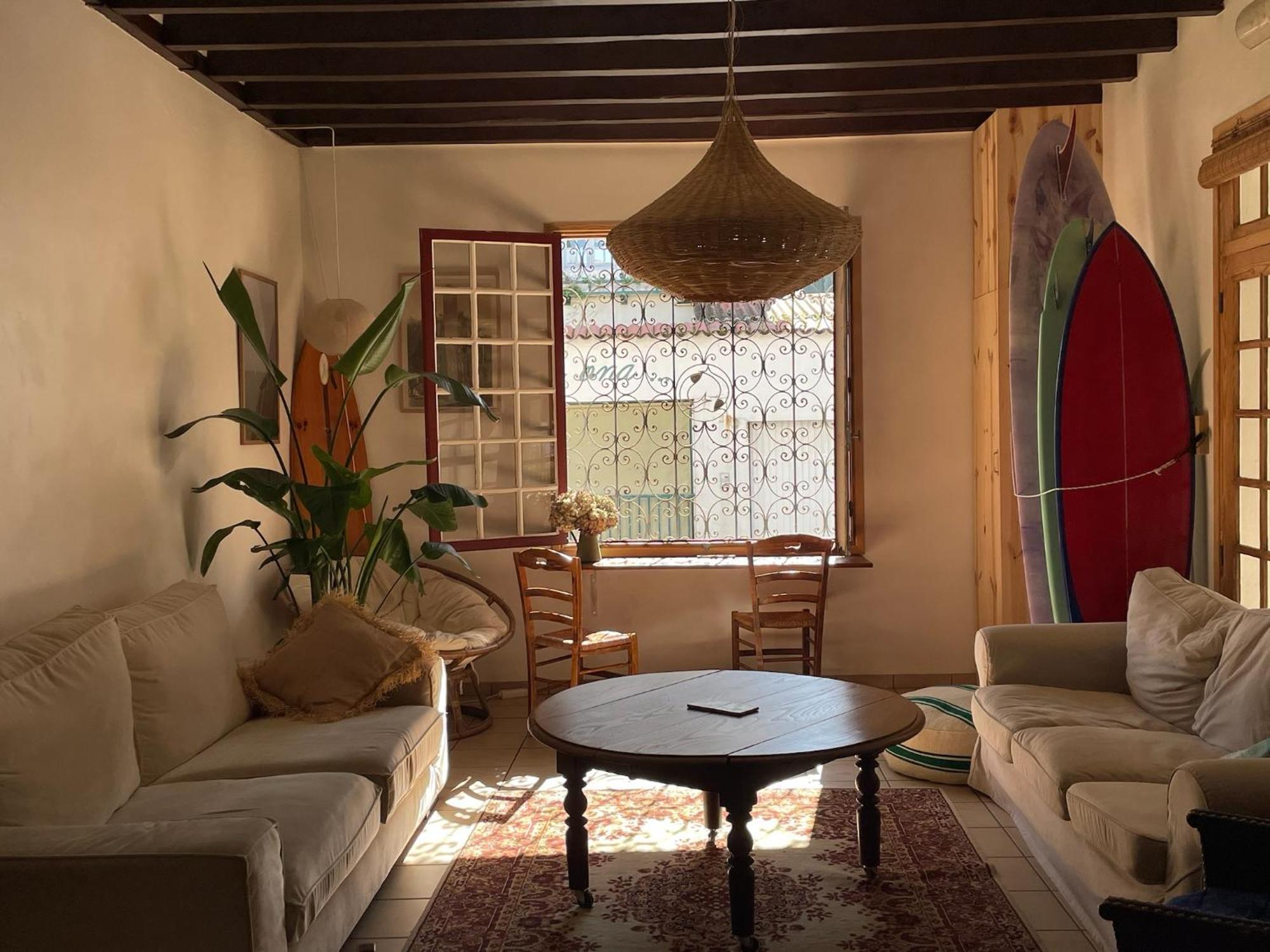 L'Escale Surf Hostel - Auberge De Jeunesse 게타리 외부 사진