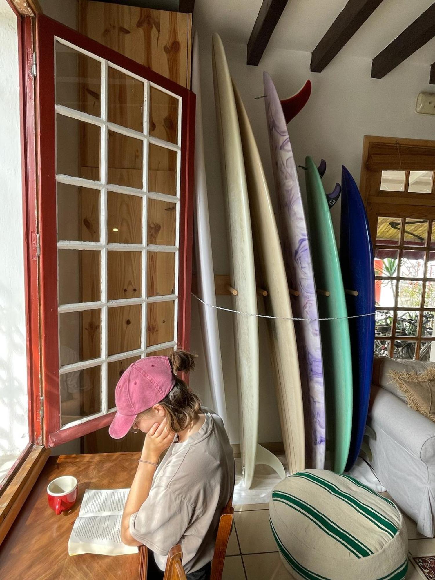 L'Escale Surf Hostel - Auberge De Jeunesse 게타리 외부 사진